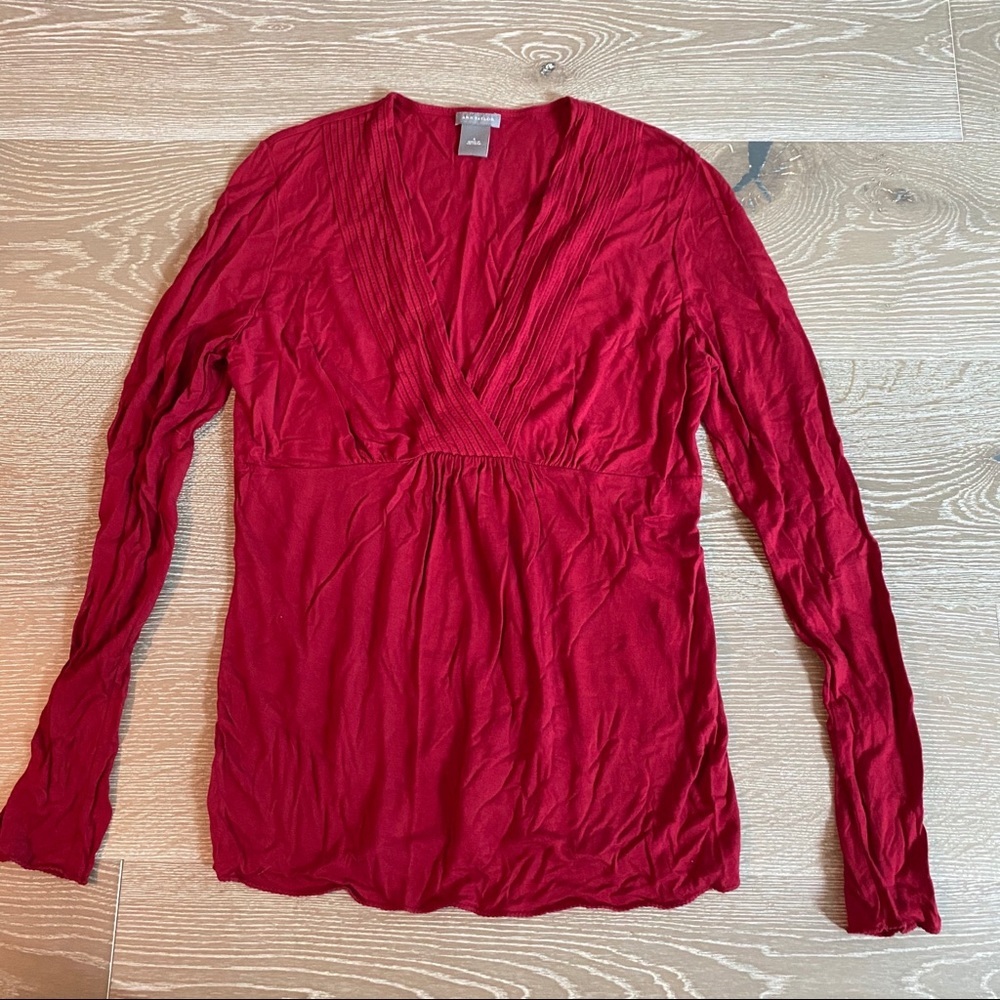 Ann Taylor Long Sleeve Top - Picture 1 of 9